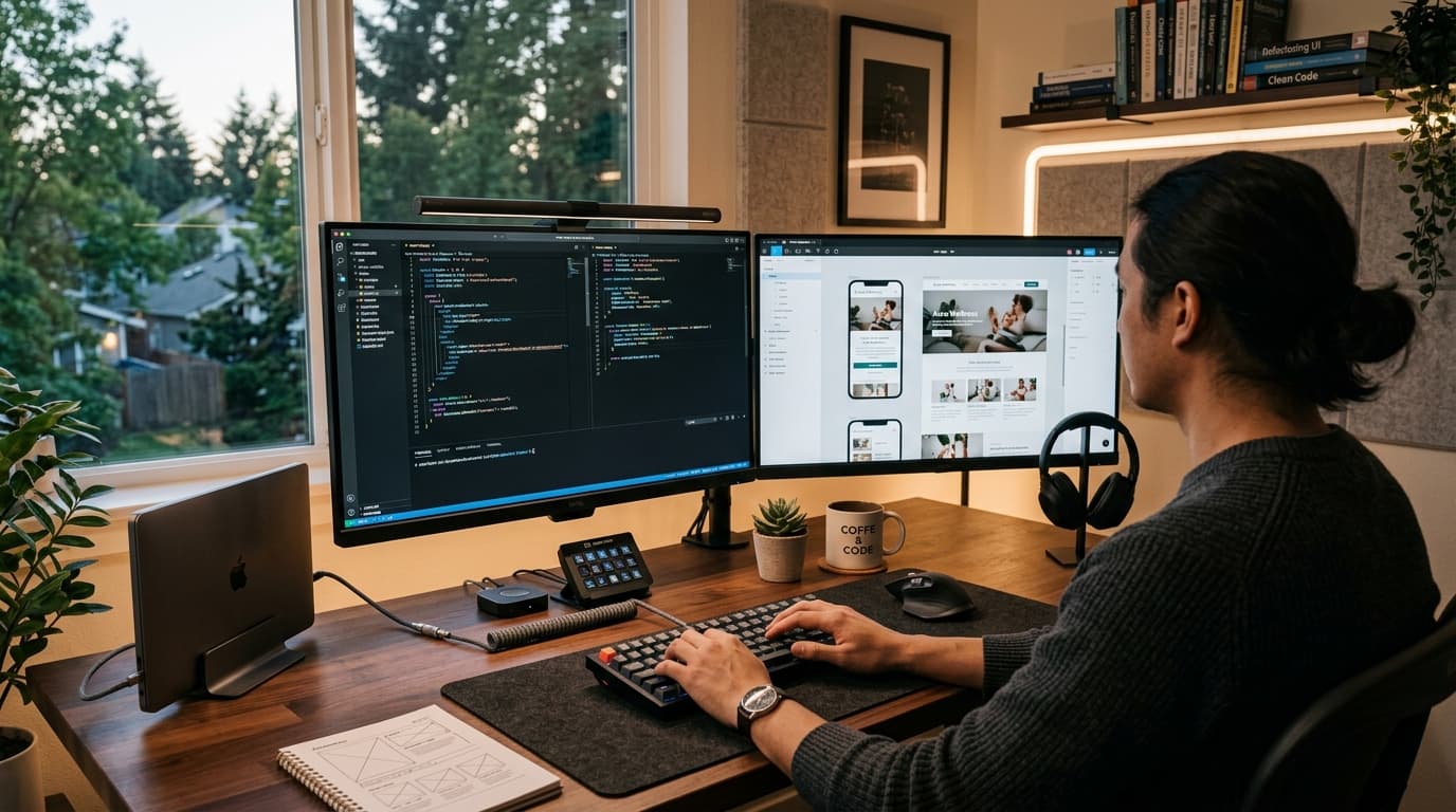 Jasa Pembuatan Website Madiun Real Developer Workspace